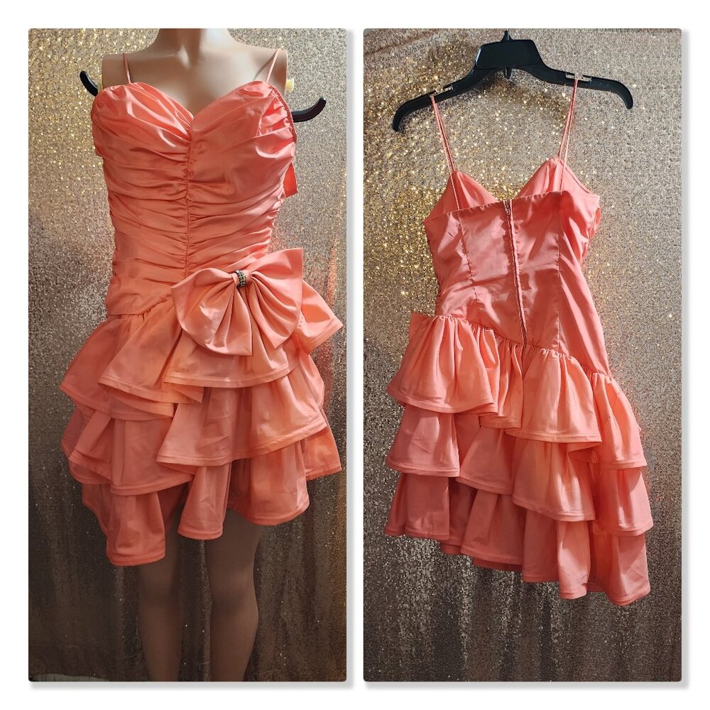 Peach Orangish Dress